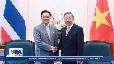 Tổng Bí thư, Chủ tịch nước Tô Lâm tiếp Thủ tướng Thái Lan
