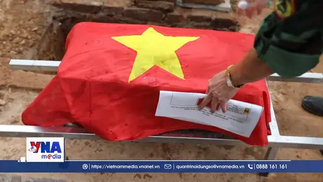 Phú Thọ lấy mẫu ADN xác định danh tính 24 hài cốt liệt sĩ