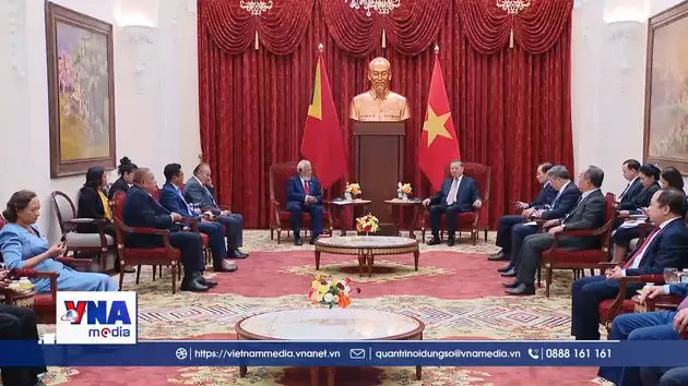 Tổng Bí thư, Chủ tịch nước Tô Lâm tiếp Thủ tướng Timor-Leste