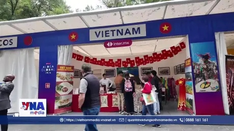 Bản sắc Việt Nam thu hút người hâm mộ World Cup tại Mexico