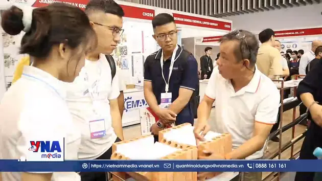 Triển lãm công nghiệp chuyên ngành với gần 400 thương hiệu