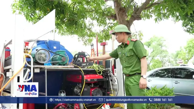 Xe chữa cháy công cộng phát huy hiệu quả từ cơ sở tại Hà Tĩnh