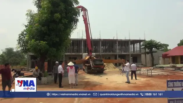 Bố trí vốn kịp thời đầu tư xây dựng trường học tại các xã biên giới
