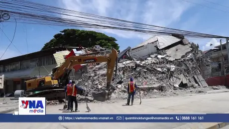 Philippines khẩn trương xác minh danh tính nạn nhân trận động đất
