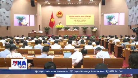 55 dự thảo nghị quyết được trình HĐND TP Hà Nội xem xét