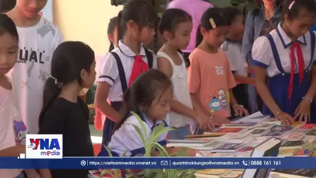 Triển lãm giới thiệu sách tại đặc khu Phú Quý