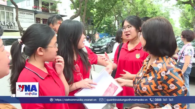 Thí sinh hoàn thành 2 môn thi tự chọn