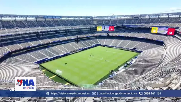 MetLife Stadium sẵn sàng cho màn so tài Brazil - Morocco