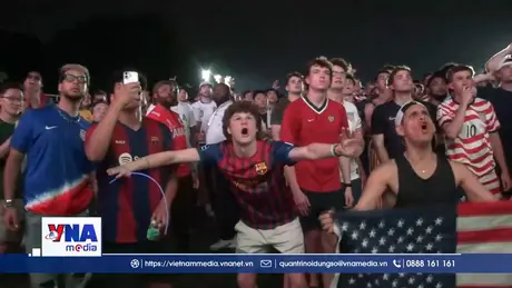 Người hâm mộ Mỹ vỡ òa với chiến thắng mở màn World Cup 2026