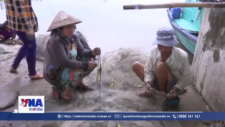 Mô hình tổ đội đoàn kết giúp ngư dân yên tâm bám biển.