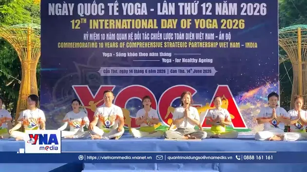 Lan tỏa thông điệp “Yoga – sống khỏe theo năm tháng”
