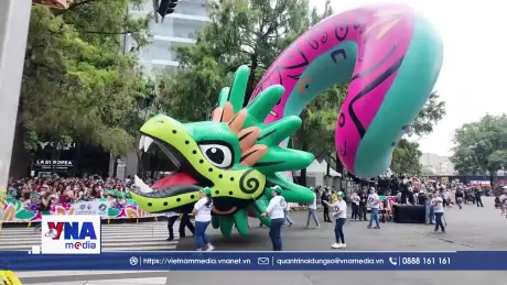 Mexico City tưng bừng lễ hội đường phố chào đón World Cup 2026