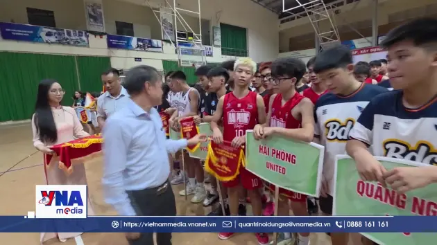 Khởi tranh Giải Vô địch Bóng rổ trẻ U16 quốc gia năm 2026