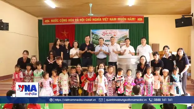 Báo điện tử Vietnamplus chung tay nâng cao điều kiện bếp ăn cho trẻ mầm non