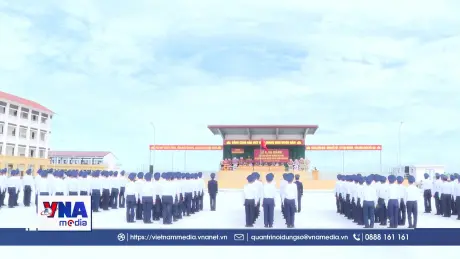 Dấu mốc lịch sử tại Trung tâm Huấn luyện thực hành số 1 Cảnh sát biển
