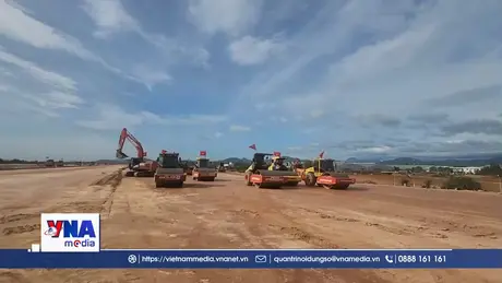 Chạy đua tiến độ tại dự án Sân bay Quốc tế Phù Cát