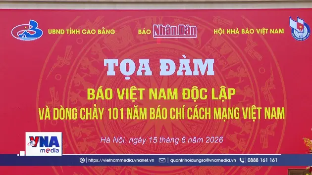 Báo Việt Nam Độc lập trong dòng chảy 101 năm Báo chí cách mạng Việt Nam