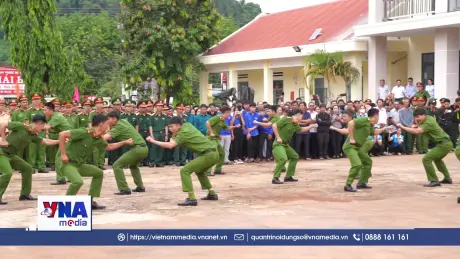 Gia Lai ra quân cao điểm trấn áp tội phạm trên tuyến biên giới