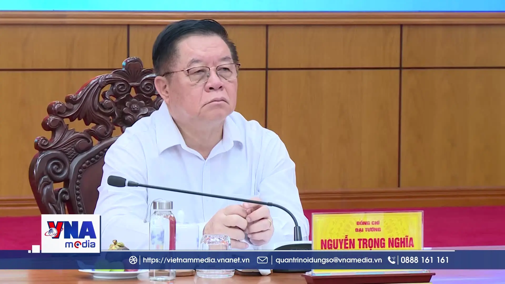 Đoàn kiểm tra của Bộ Chính trị làm việc với Tỉnh ủy Tây Ninh