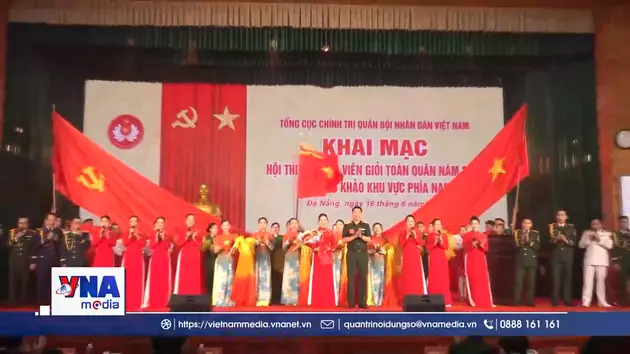 Khai mạc hội thi báo cáo viên giỏi toàn quân khu vực phía Nam