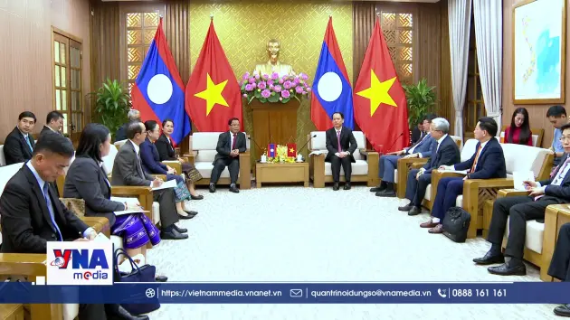 Hội đàm giữa Bộ Tư pháp Việt Nam và Bộ Tư pháp CHDCND Lào