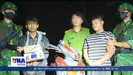 Bắt giữ 2 đối tượng tàng trữ trái phép ma túy ở khu vực biên giới