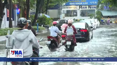 Mưa dông liên tiếp, TP. Hồ Chí Minh đối mặt nguy cơ ngập úng