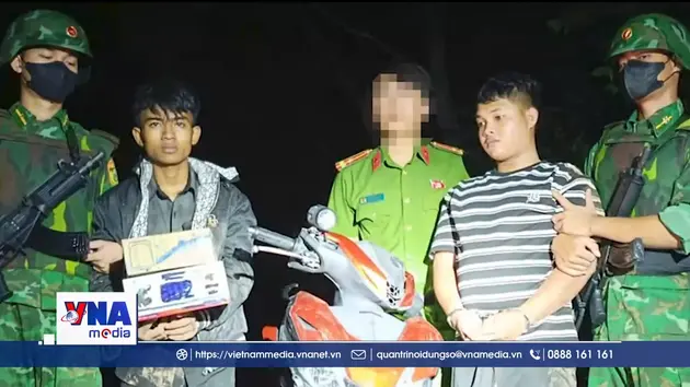 Bắt giữ 2 đối tượng tàng trữ trái phép ma túy ở khu vực biên giới