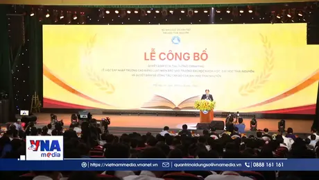 Sáp nhập Trường Cao đẳng Luật miền Bắc vào Trường Đại học Khoa học - Đại học Thái Nguyên