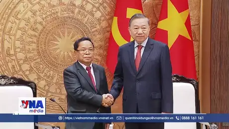 Tổng Bí thư, Chủ tịch nước Tô Lâm tiếp Phó Thủ tướng, Bộ trưởng Bộ Tư pháp Lào