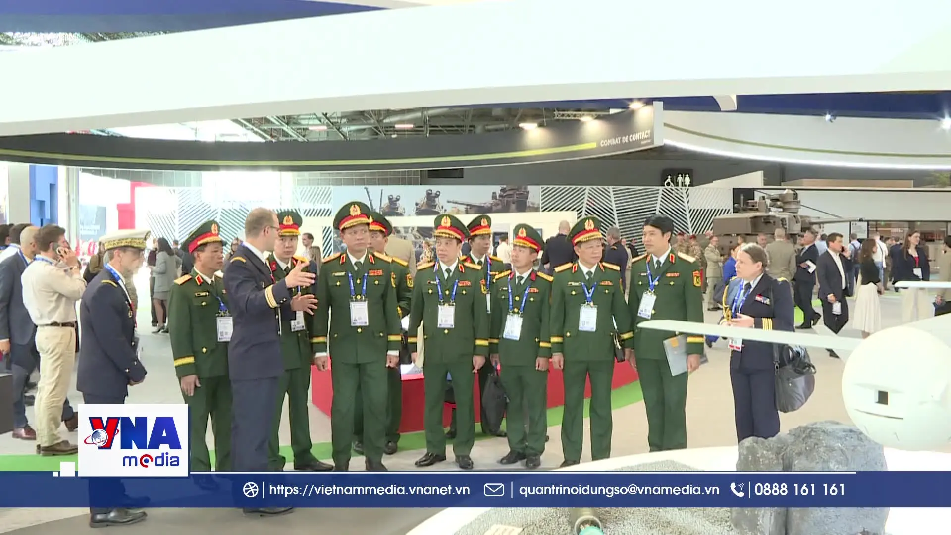 Việt Nam thúc đẩy hợp tác công nghiệp quốc phòng tại Triển lãm Eurosatory 2026
