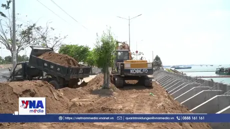 Đồng Tháp đầu tư hơn 246 tỷ đồng khắc phục sạt lở sông Tiền