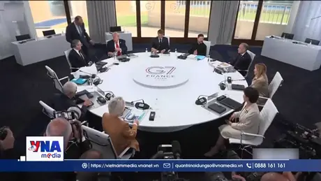 G7 ra tuyên bố chung về hàng loạt vấn đề quốc tế