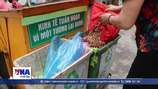 Hải Phòng lan tỏa phong trào phân loại rác thải sinh hoạt