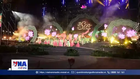 Khai mạc Lễ hội Sen Đồng Tháp lần III