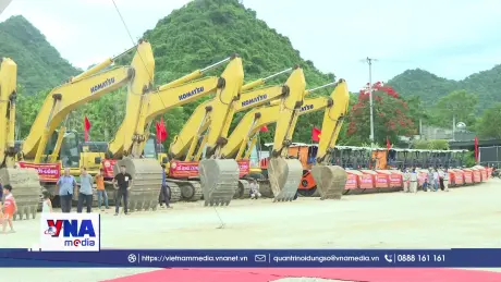 Ninh Bình khởi công xây dựng tuyến đường liên vùng gần 7.000 tỷ đồng