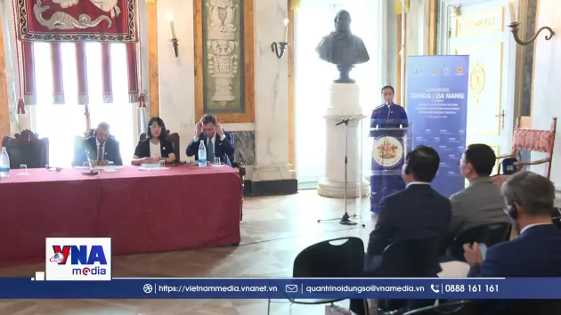 Genoa - Đà Nẵng thúc đẩy hợp tác đầu tư, du lịch và đổi mới sáng tạo