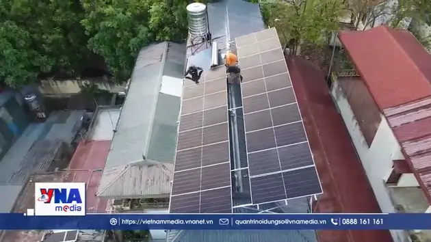 Người dân Điện Biên chủ động sử dụng điện mặt trời mái nhà