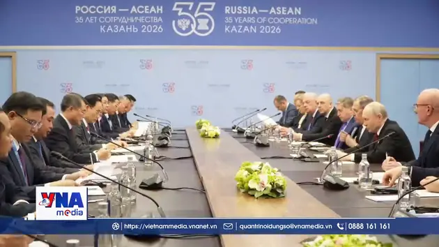 Thủ tướng Lê Minh Hưng hội kiến Tổng thống Nga Vladimir Putin