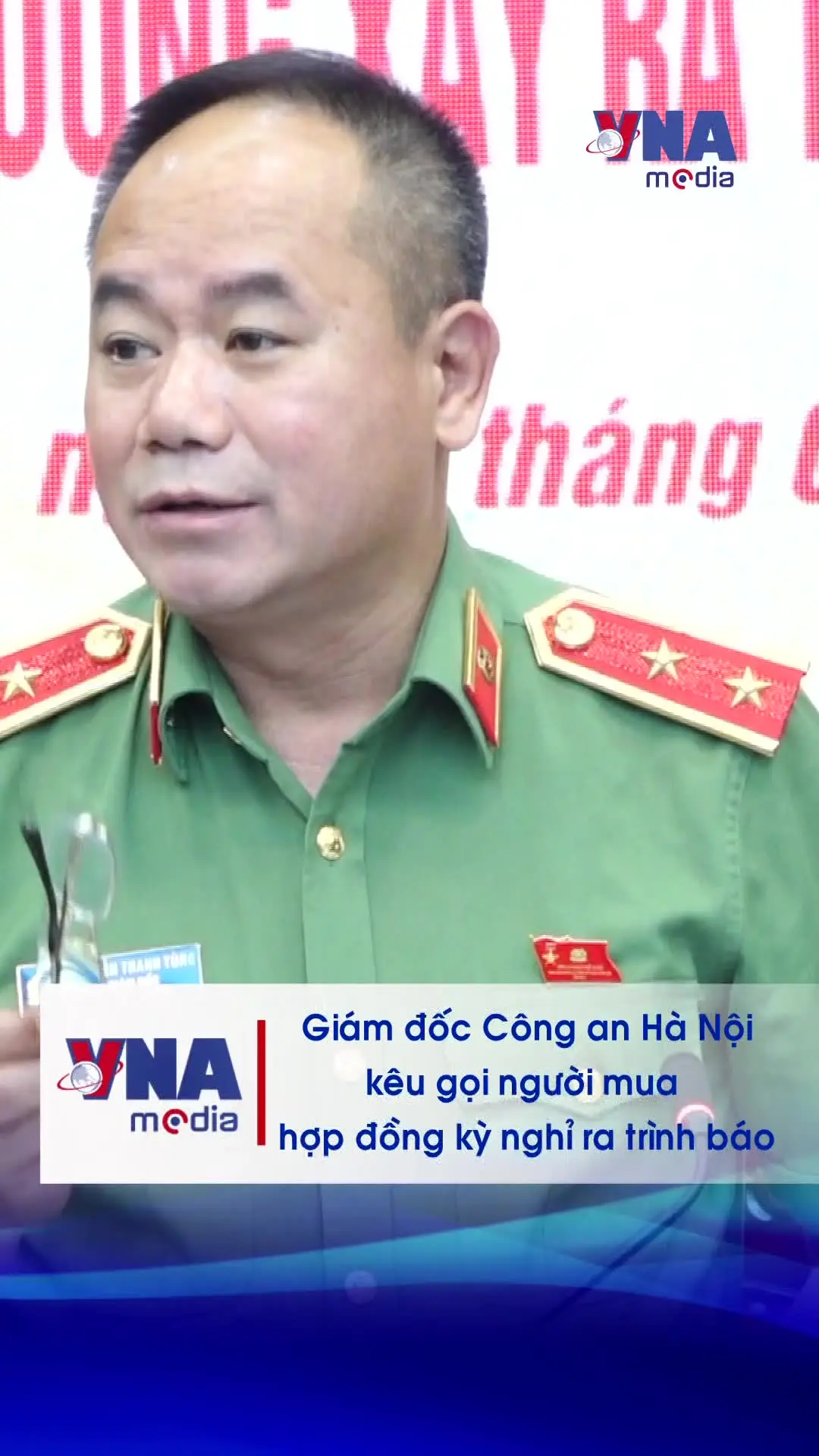 Giám đốc Công an Hà Nội kêu gọi người mua hợp đồng kỳ nghỉ ra trình báo