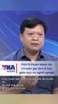 Trượt lớp 10, điều buồn nhất không là điểm số mà là phản ứng của bố mẹ