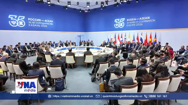 Việt Nam khẳng định vị trí chiến lược tại Hội nghị ASEAN - Nga 2026