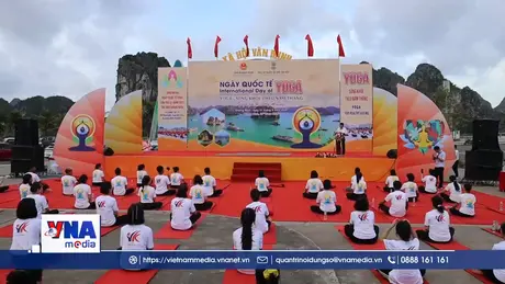 Lan tỏa thông điệp khỏe mạnh tại Ngày hội Quốc tế Yoga