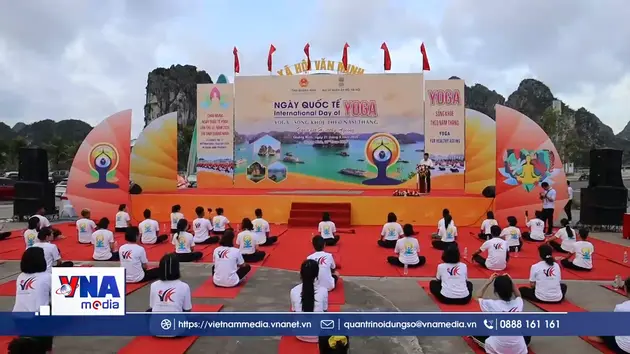 Lan tỏa thông điệp khỏe mạnh tại Ngày hội Quốc tế Yoga