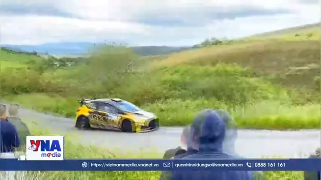 Tai nạn nghiêm trọng tại giải đua xe Rally Ireland