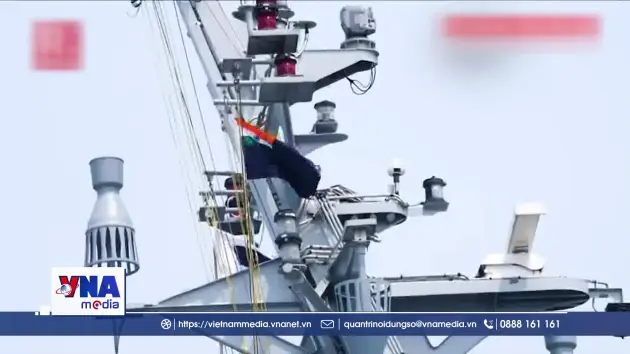  Ấn Độ đưa vào biên chế 3 tàu chiến nội địa
