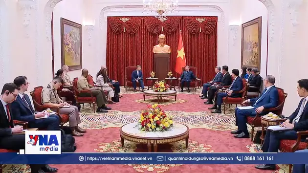 Tổng Bí thư, Chủ tịch nước Tô Lâm tiếp Quyền Bộ trưởng Hải quân Hoa Kỳ Hùng Cao