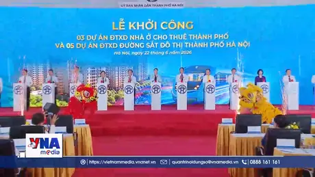 Thủ tướng Lê Minh Hưng dự Lễ Khởi công các Dự án nhà ở cho thuê và đường sắt đô thị Hà Nội