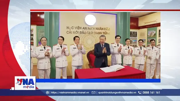 Trạm tin số trưa ngày 22/6: Lễ kỷ niệm 80 năm Ngày truyền thống Học viện An ninh nhân dân