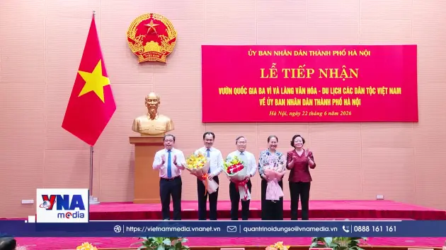 Hà Nội tiếp nhận Vườn Quốc gia Ba Vì và Làng Văn hóa